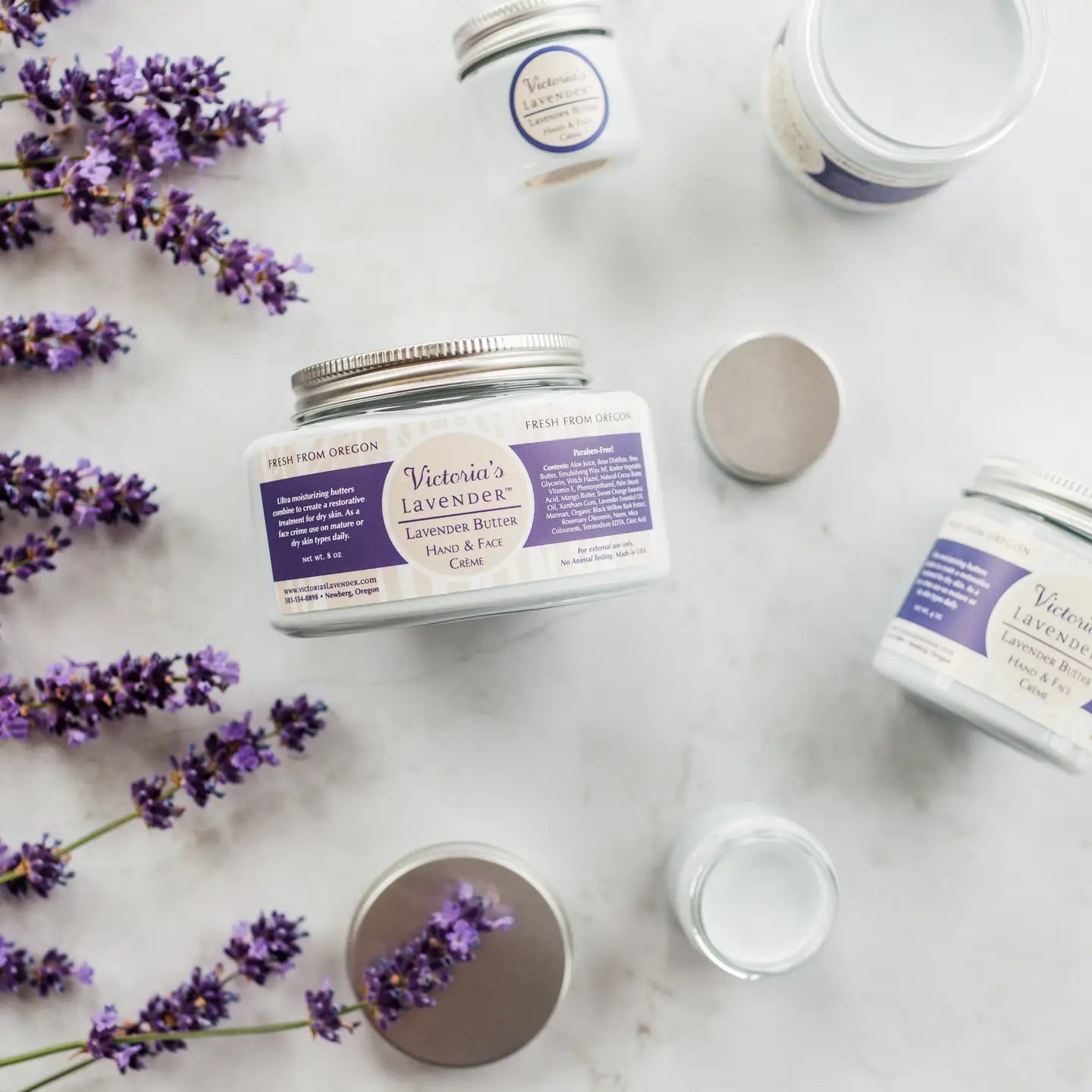 Lavender Butter Face & Hands