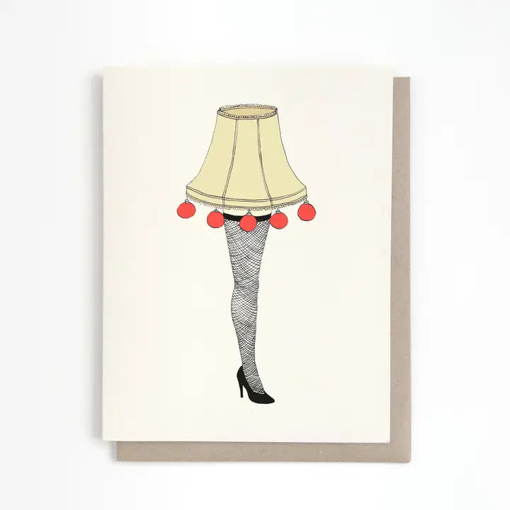 Leg Lamp Greeting Card