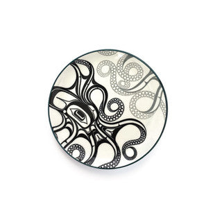Octopus (Nuu) Porcelain Art Plate