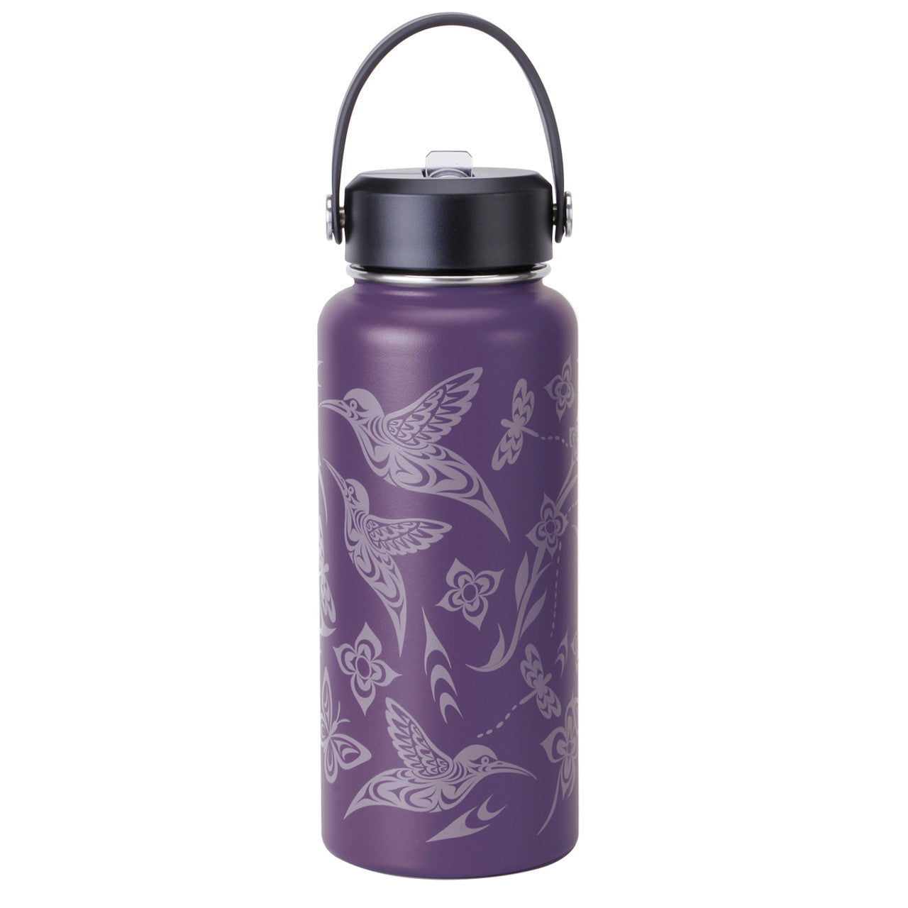 Wide Mouth Insulated Bottles Hummingbird 32oz