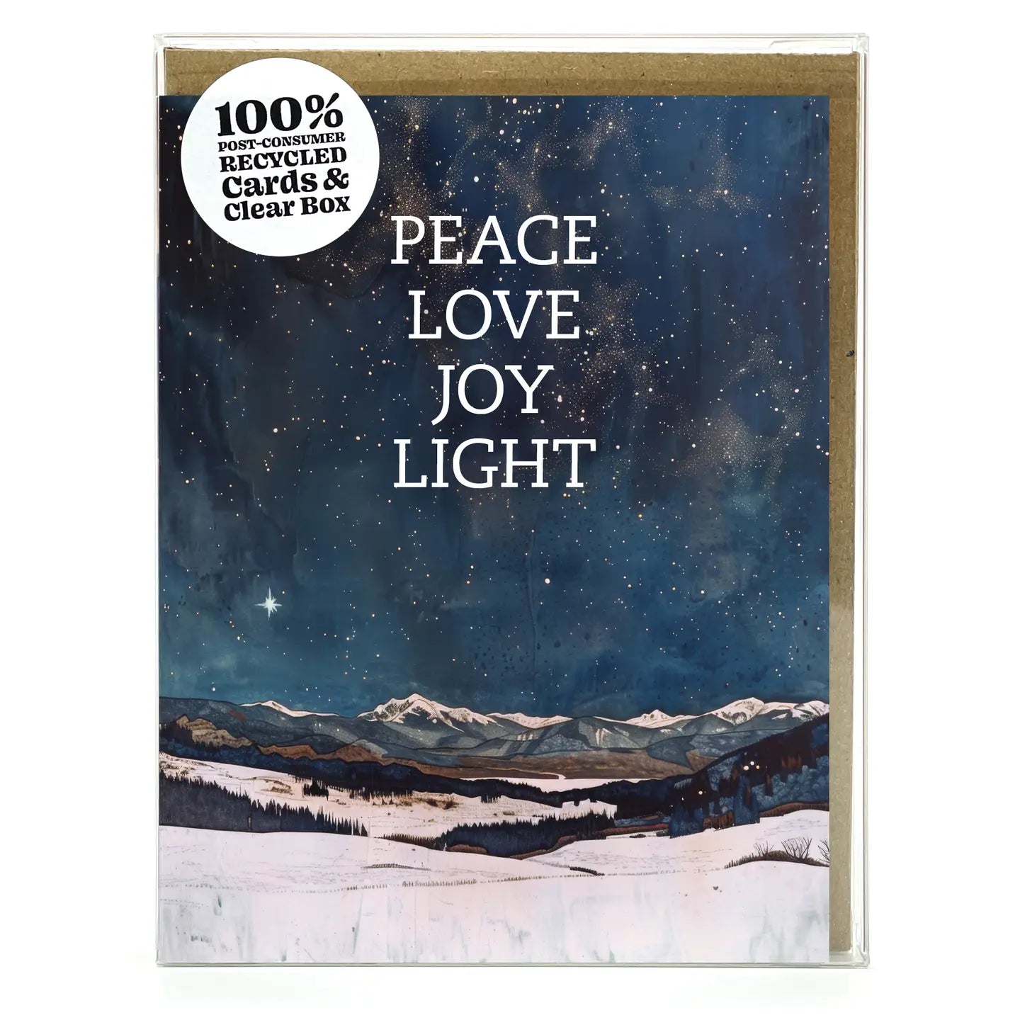 Mountain Starlight Holiday Cards