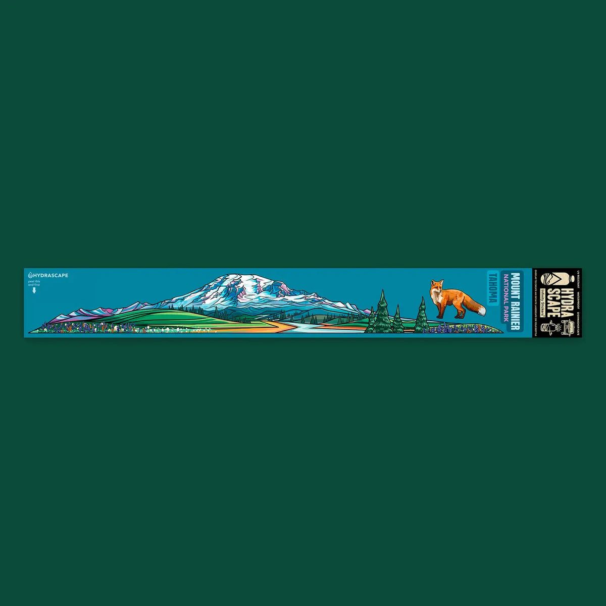 Mount Rainier National Park Infinity Sticker