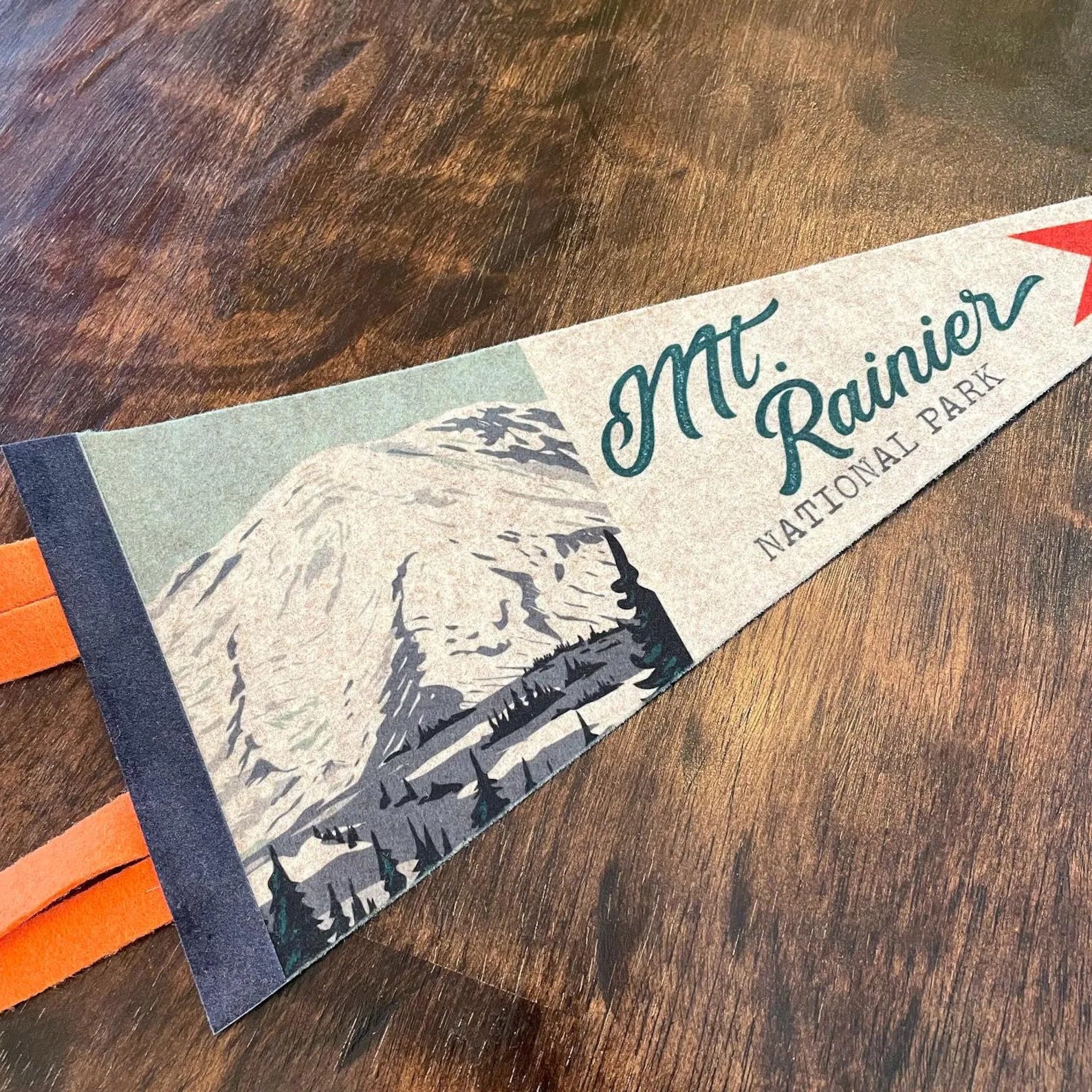 Mount Rainier National Park Pennant