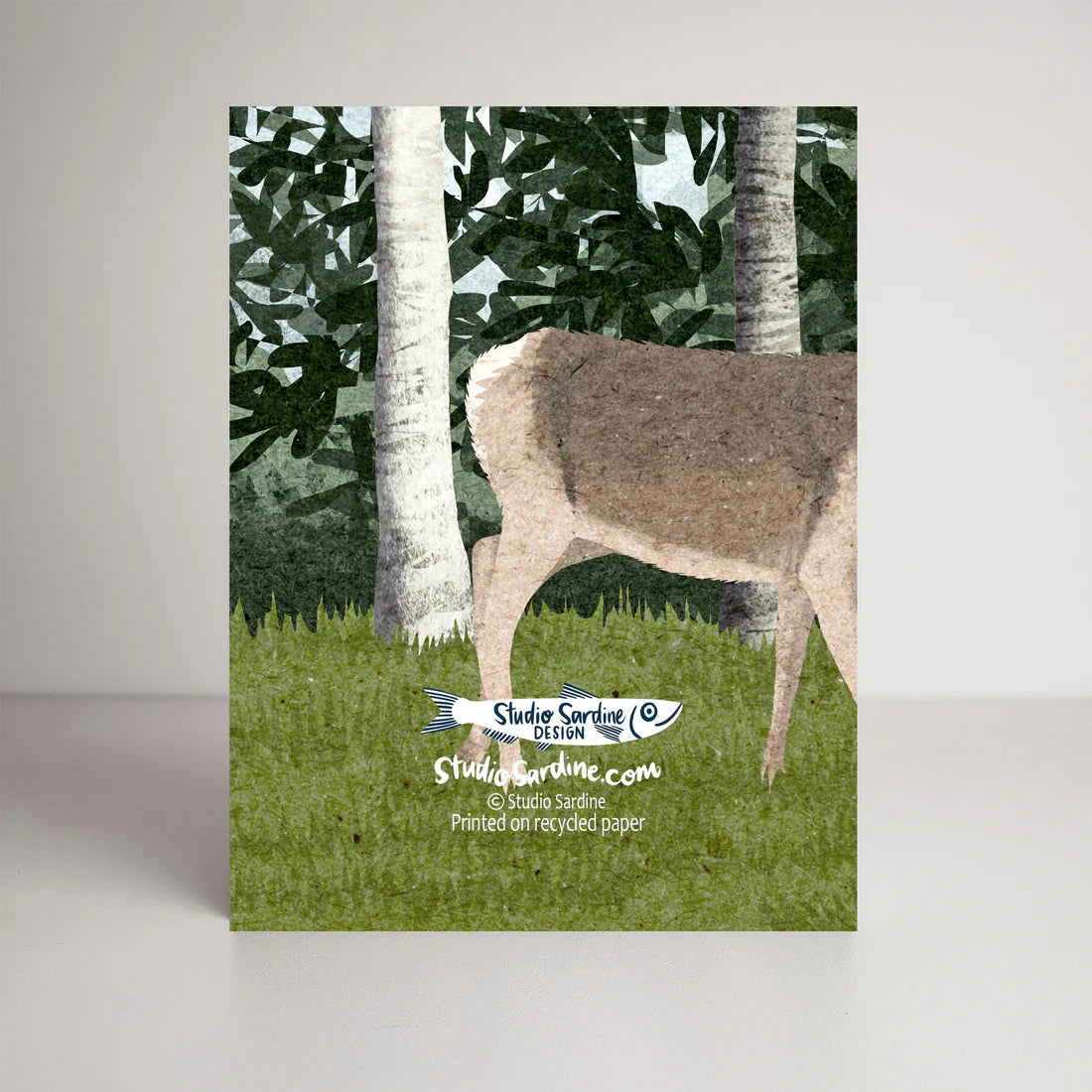 Mule Deer Blank Greeting Cards