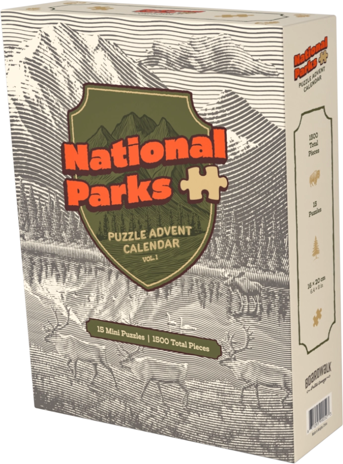 National Parks Puzzle Advent Calendar Vol. 1
