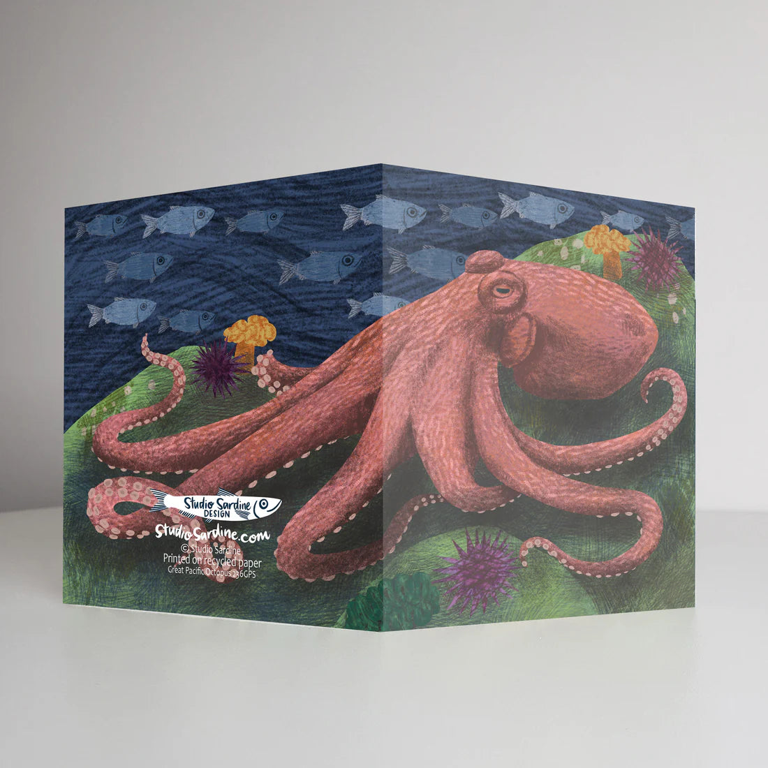 Great Pacific Octopus Card | Studio Sardine