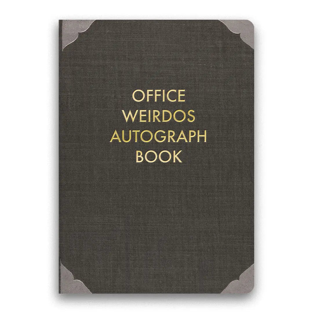 Office Weirdos Autograph Book Journal