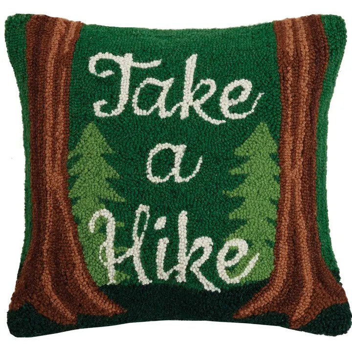 Take A Hike Hook Pillow