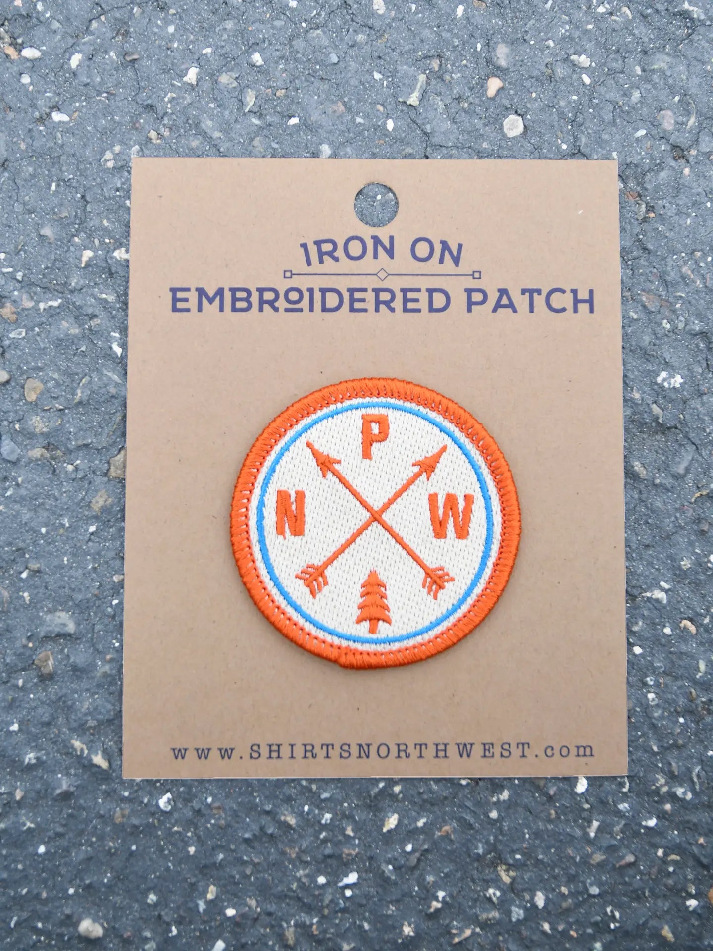 PNW Arrows Iron On Embroidered Patch