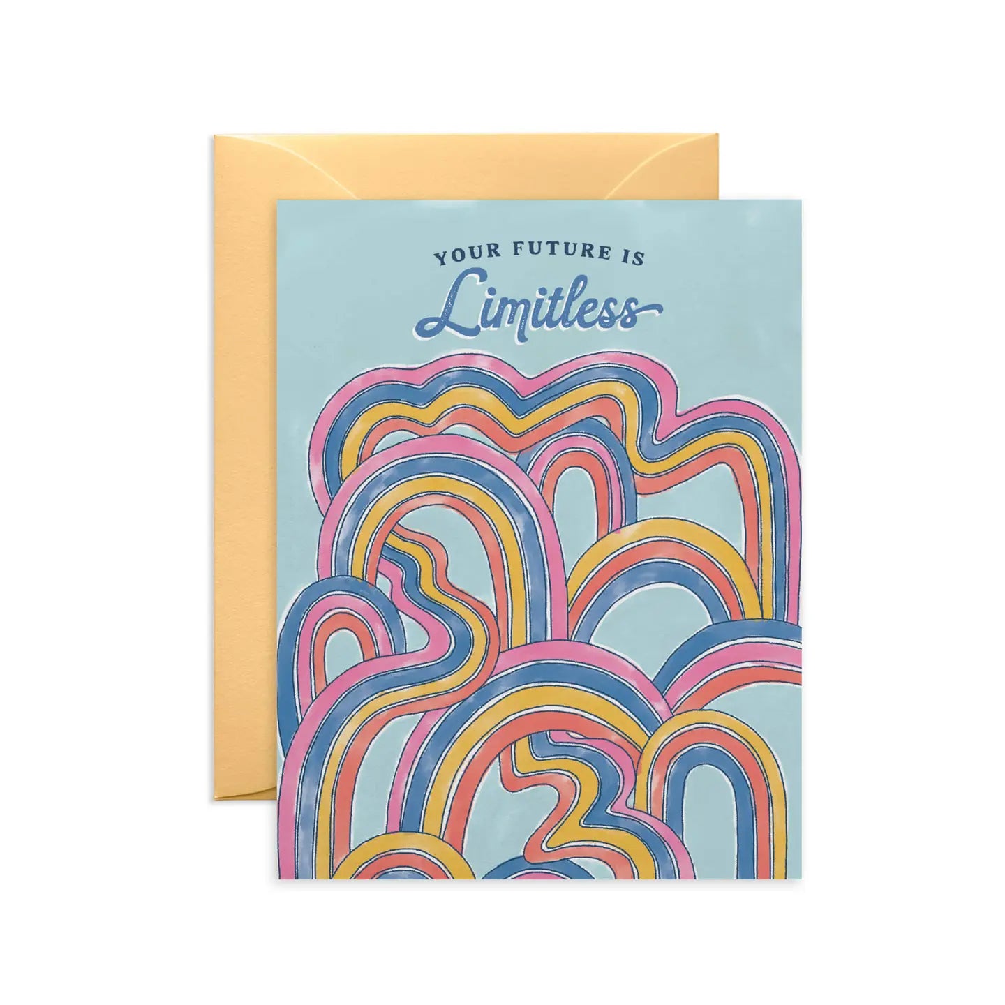 Rainbow Roads Congrats Card