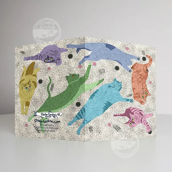 Rainbow Cat Notecards, Blank Greeting Cards