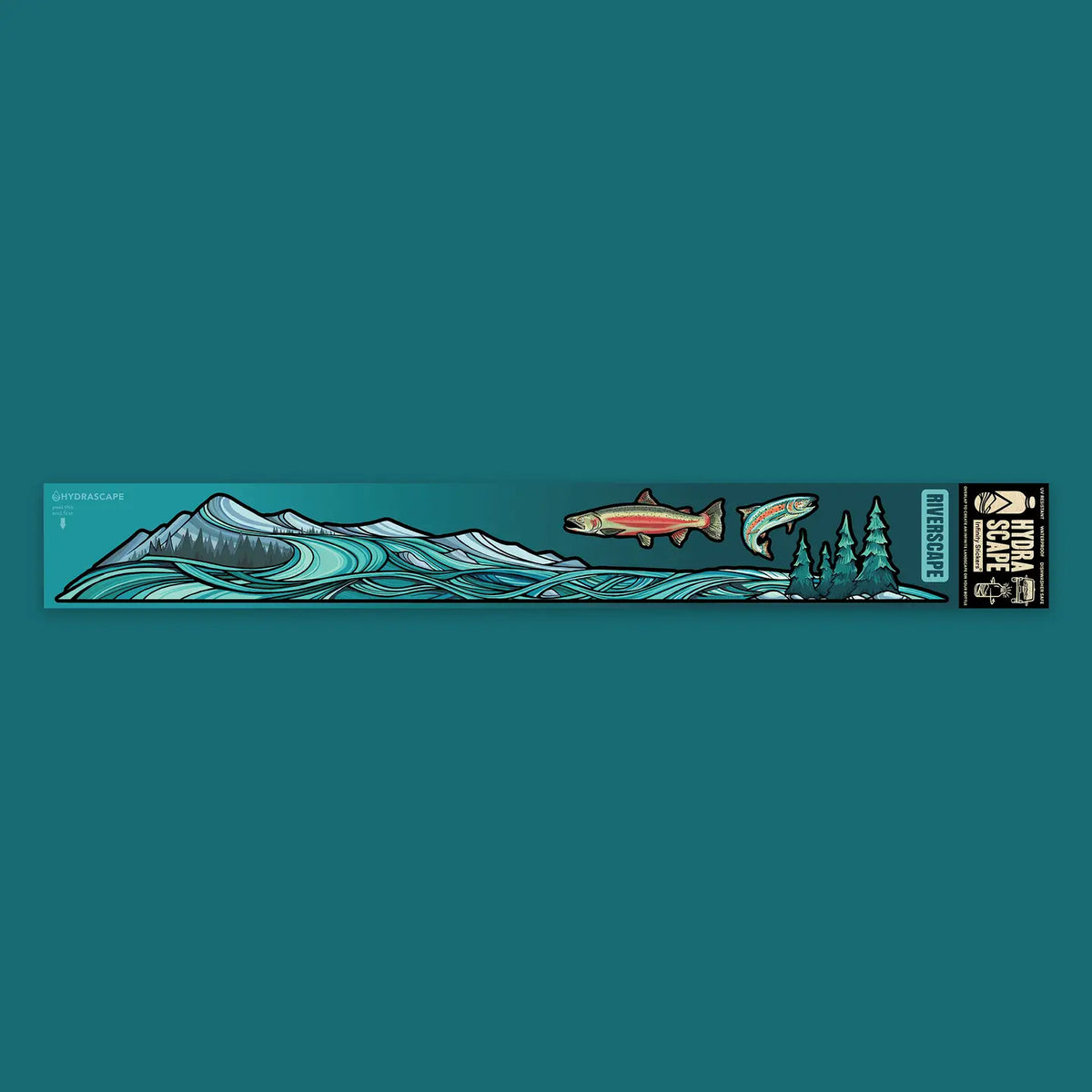 Riverscape Infinity Sticker