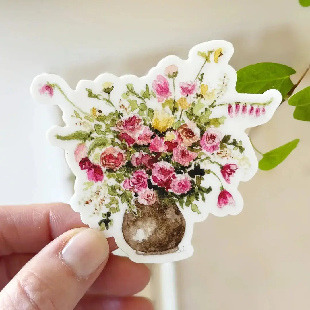 Rose Bouquet Sticker