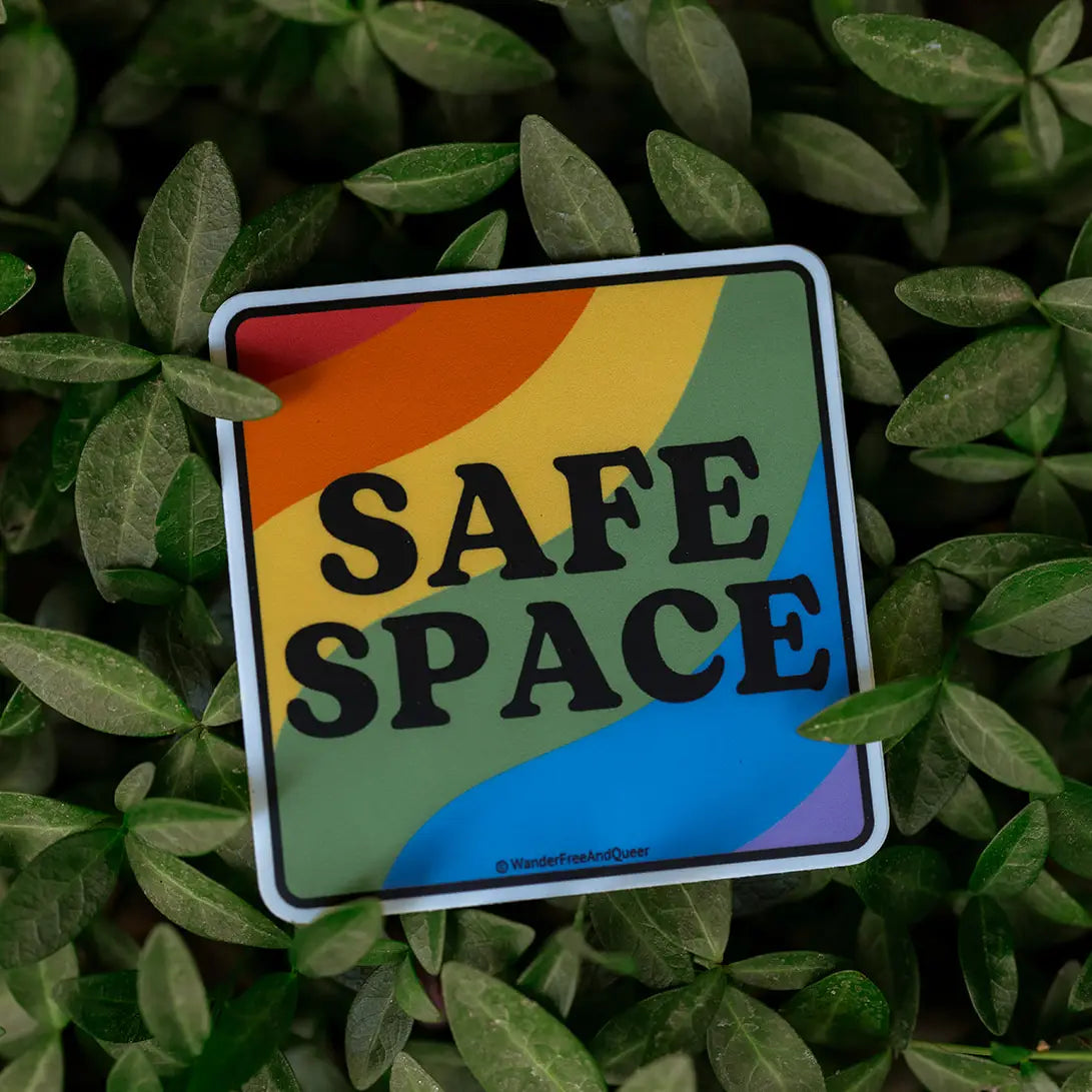 Safe Space Rainbow Magnet