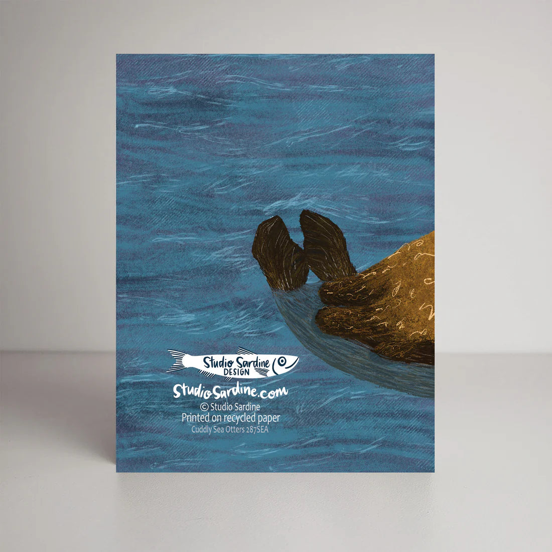 Cuddly Sea Otter Card | Studio Sardine