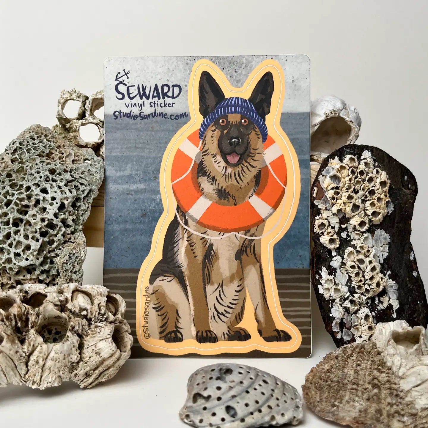 Seward Sticker by Studio Sardine