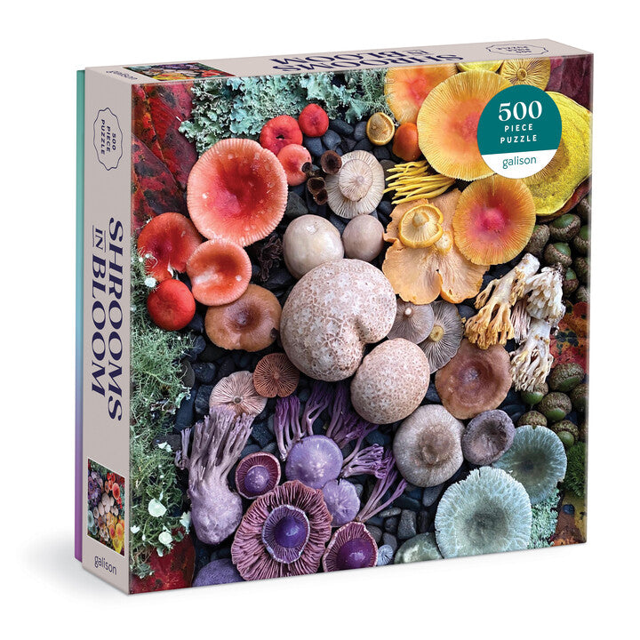 Shrooms in Blooms 500 Piece Puzzle