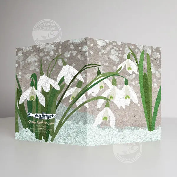 Snowdrops Note Card