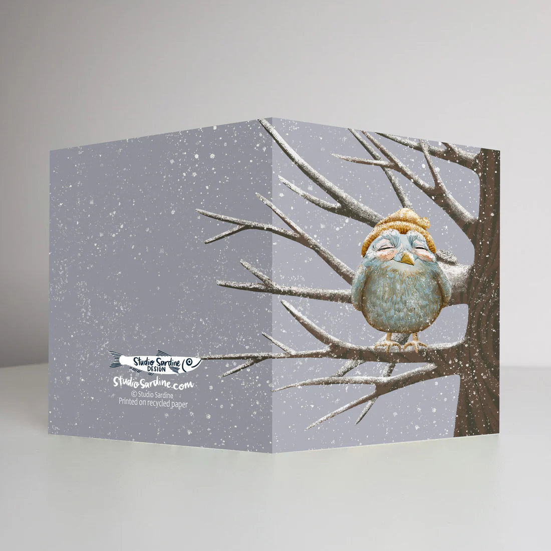 Snowfall Owl Card | Studio Sardine