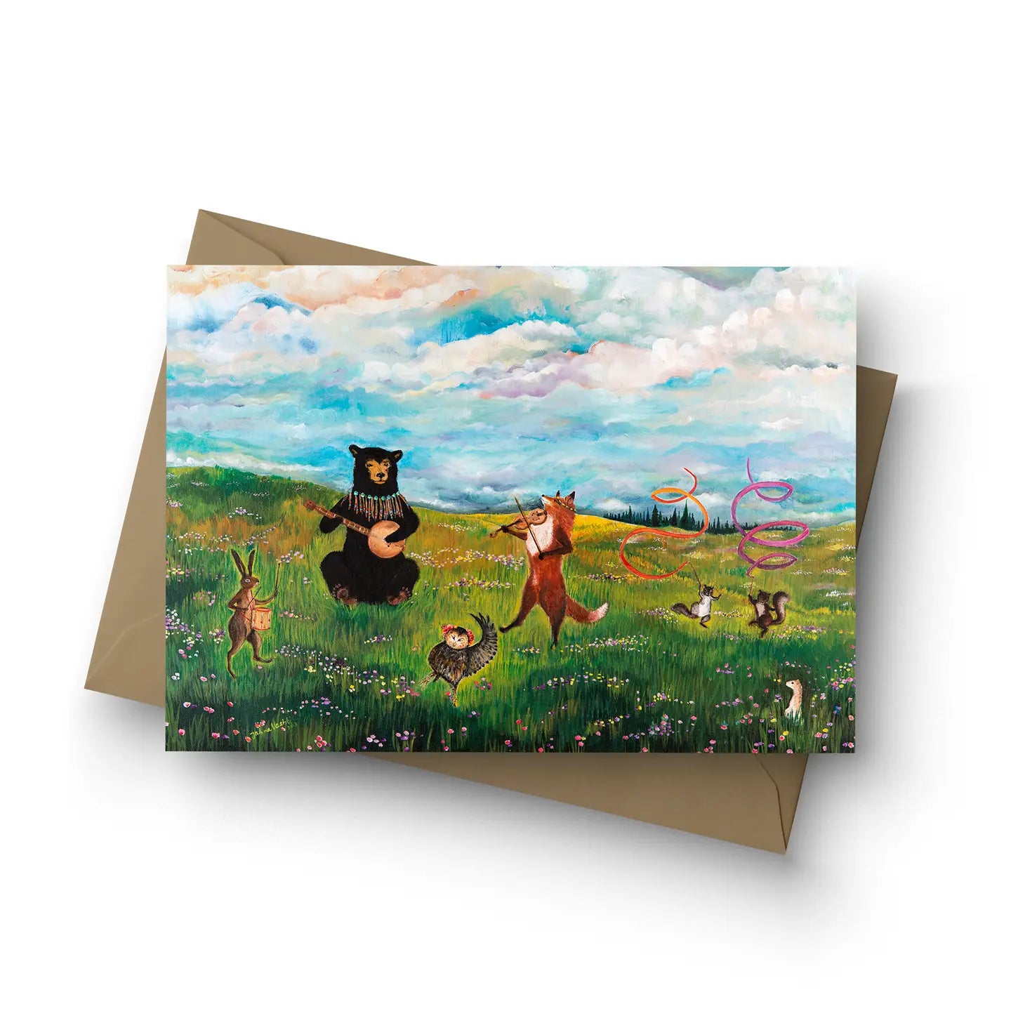 Spring Jubilee" Single Card