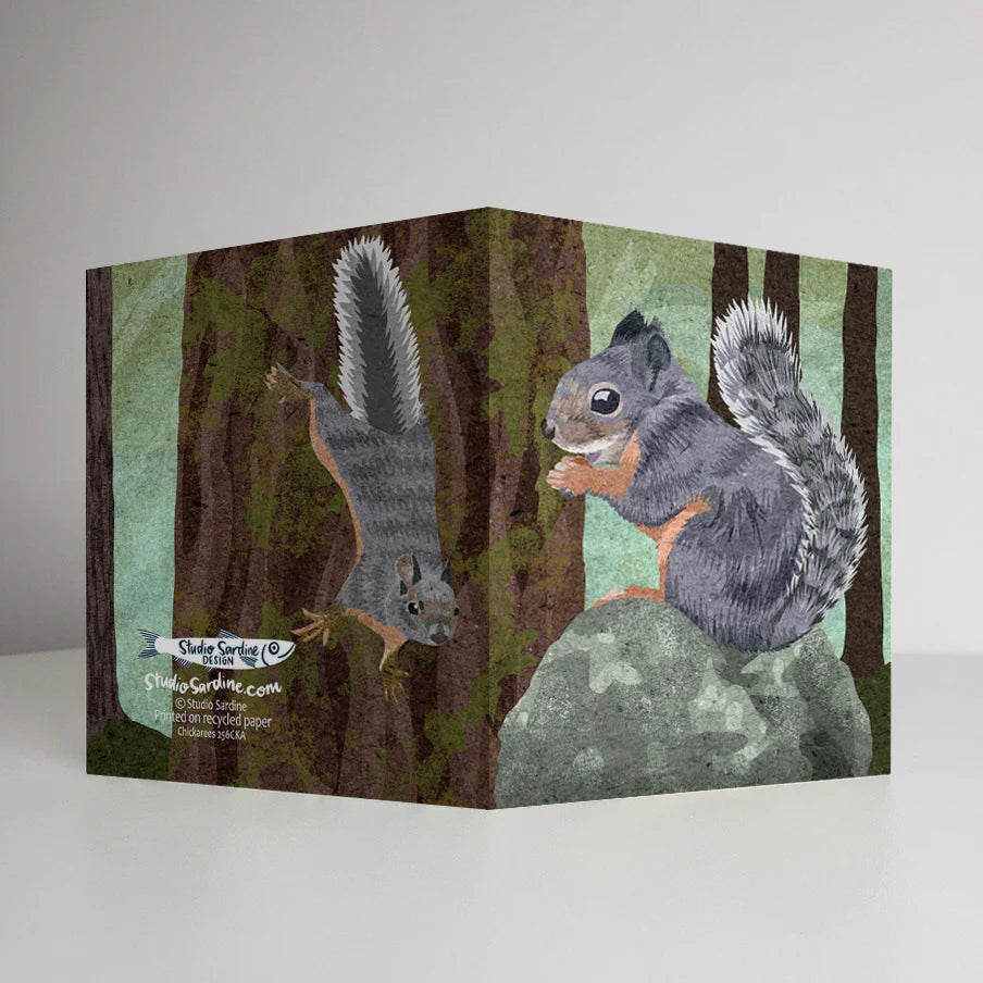 Douglas Squirrel Card | Studio Sardine