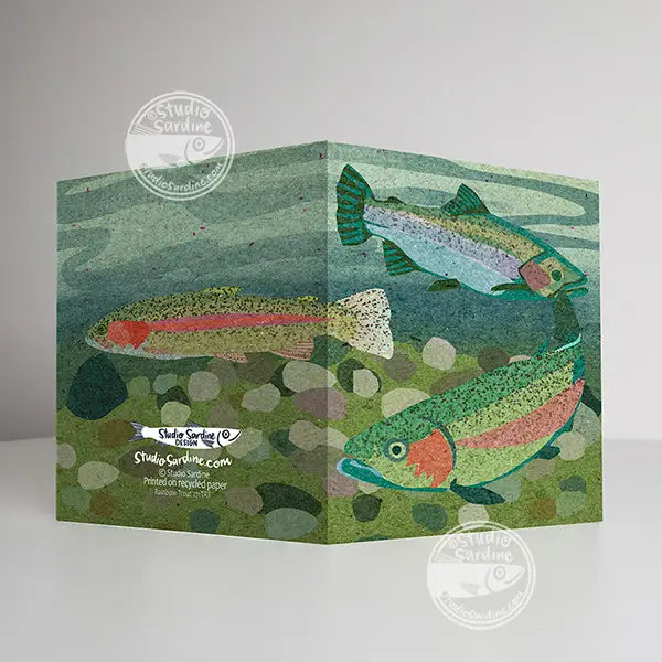 Rainbow Trout Notecard