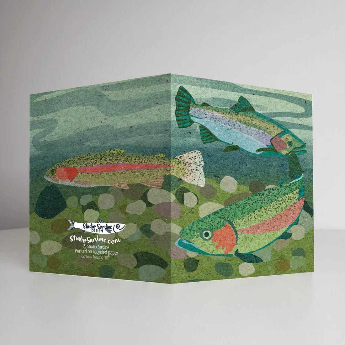 Rainbow Trout Card | Studio Sardine