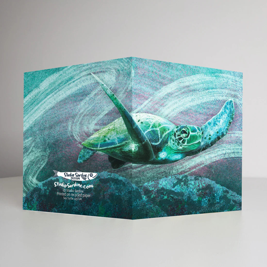 Sea Turtle Card | Studio Sardine