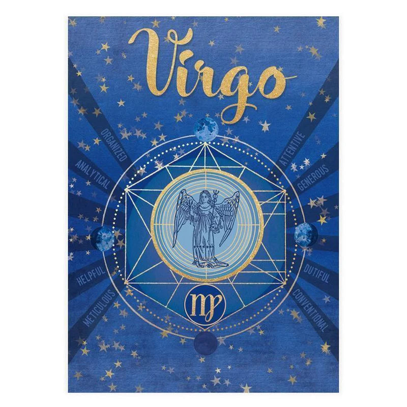 Zodiac Juniper Trail Greeting Card- Virgo