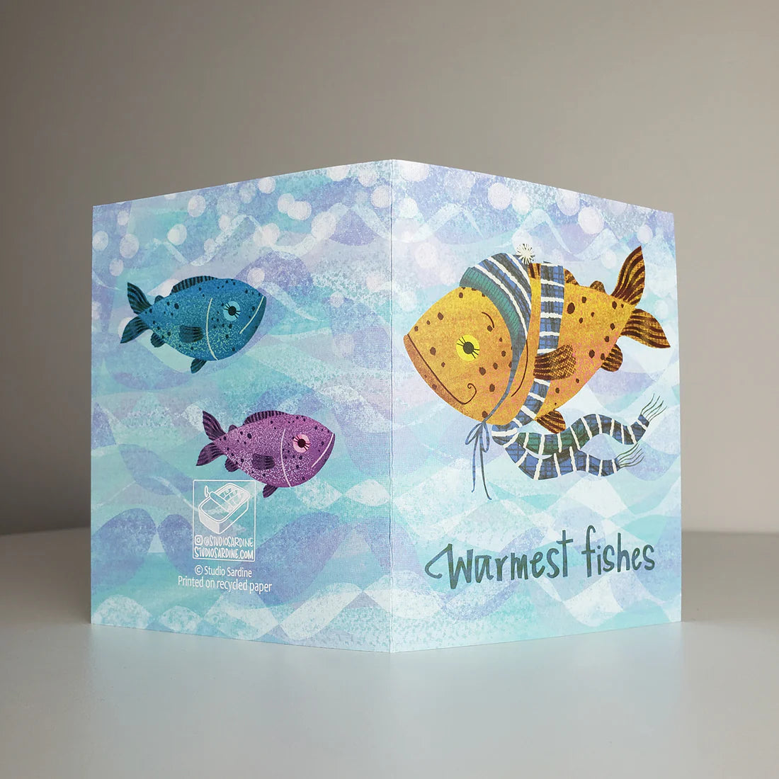 Warmest Fishes Card | Studio Sardine