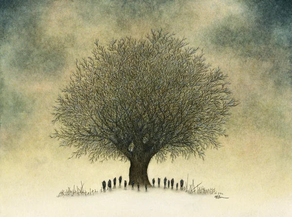 We Are The Ghosts We Think We See Greeting Card