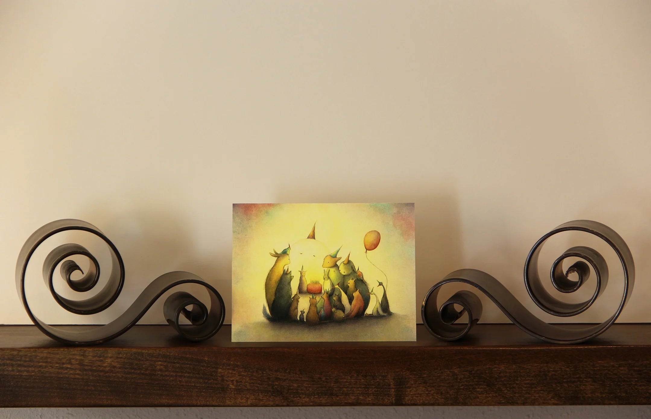 With All Good Wishes Card