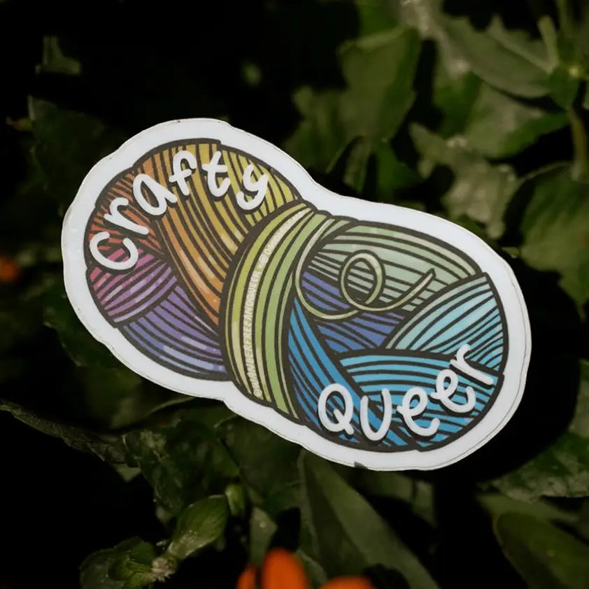 Crafty Queer Sticker